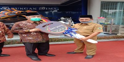 Penyerahan Hadiah Undian BIMA Bank Jateng Untuk Pemdes Banjarejo